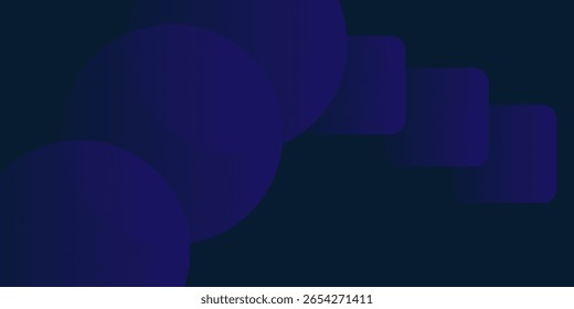 Fundo geométrico azul abstrato. Composição de formas dinâmicas.vetor