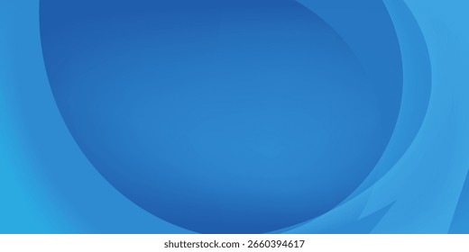 Abstrakter blauer geometrischer Hintergrund. Dynamische Formenzusammensetzung. Vorlage für Poster, Hintergrund, Buchumschlag, Broschüre und Vektorgrafik. EPS10-Vektor