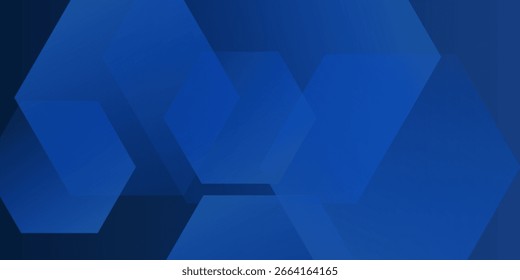 Fundo geométrico azul abstrato. Composição de formas dinâmicas. Design de fundo legal para cartazes. 