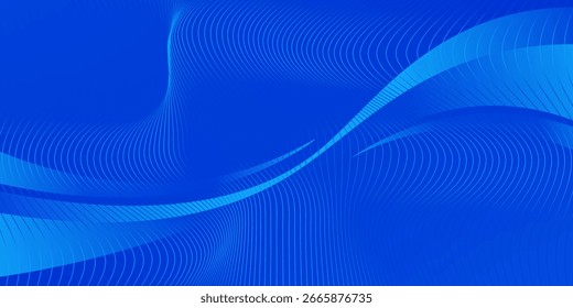 Fondo geométrico azul Abstractas. Composición de Formas dinámicas. Vector Eps10