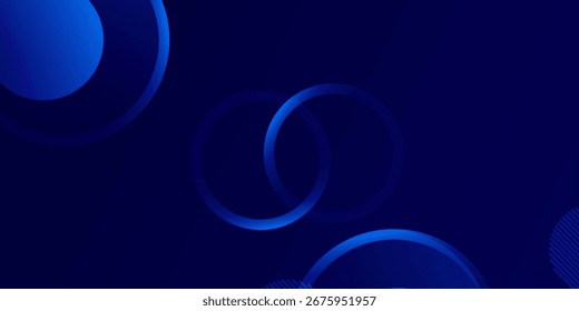 Abstract blue geometric background. Dynamic shapes composition. vector illustration eps10