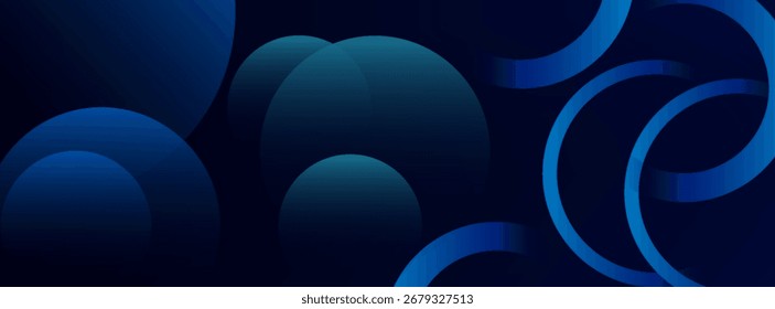 Abstract blue geometric background. Dynamic shapes composition. suit for banner,bussines,poster,background design.