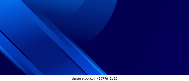 Fundo geométrico azul abstrato. Composição de formas dinâmicas. Eps 10