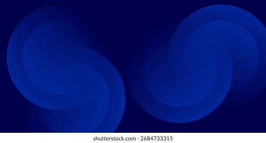 Abstract blue geometric background. Dynamic shapes composition. Eps10 vector