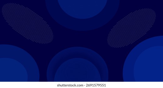 Fondo geométrico azul Abstractas. Composición de Formas dinámicas. Vector Eps10