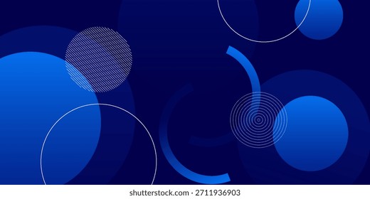Fondo geométrico azul Abstractas. Composición de Formas dinámicas. Eps10

