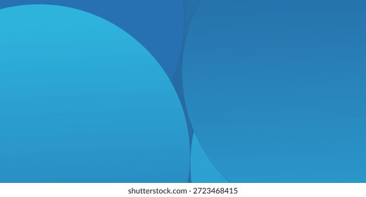 Abstract blue geometric background. Dynamic shapes composition. Vector illustration
