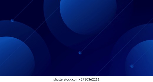 Abstract blue geometric background. Dynamic shapes composition. Eps10 vector