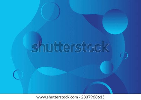 Abstract blue geometric background. Dynamic shapes composition. Template for poster, backdrop, book cover, brochure, and vector illustration. Eps10 vector