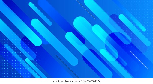 Fondo geométrico azul Abstractas con líneas diagonales y composición de Formas dinámicas. Perfecto para proyectos de diseño moderno, carteles, Anuncios, folletos y diseños digitales.