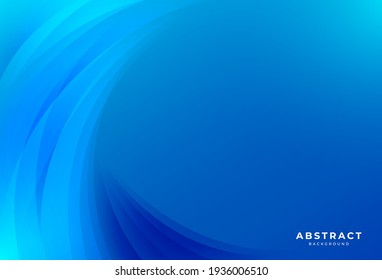 Abstract blue geometric background. 
light wave shapes composition. 
Template for poster, backdrop, book cover, brochure