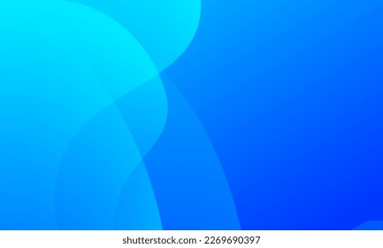 Abstract blue geometric background. Liquid color background design. Fluid shapes composition. Eps10 vector