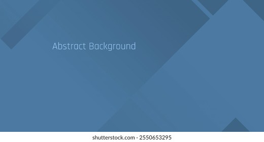 Fundo geométrico azul abstrato: um design minimalista com sobreposição de formas geométricas em tons de azul, perfeito para apresentações, sites e mídias sociais.  