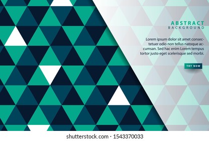Abstract blue geometric background with modern shapes concept. Vector design template for use element cover, banner, card, advertising, business corporate