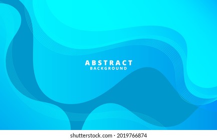 Resumen Fondo geométrico azul. Diseño de fondo moderno. Color líquido. Composición de formas fluidas. Apto para el diseño de la presentación. sitio web, base para banners, fondos de pantalla, folletos, carteles