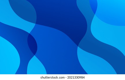 Abstract Blue geometric background. Modern background design. Liquid color. Fluid shapes composition. Fit for presentation design. website, basis for banners, wallpapers, brochure, posters