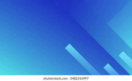 Fondo geométrico azul Abstractas. Diseño moderno y creativo en Ilustración vectorial