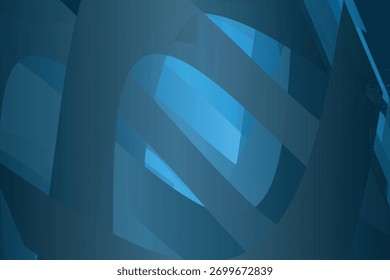 Un fondo geométrico azul abstracto con Formas y Gradientes superpuestos, transmitiendo una sensación moderna y tecnológica.