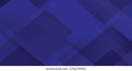 Fondo geométrico azul Abstractas con cuadrados y líneas superpuestos para el diseño tecnológico eps10