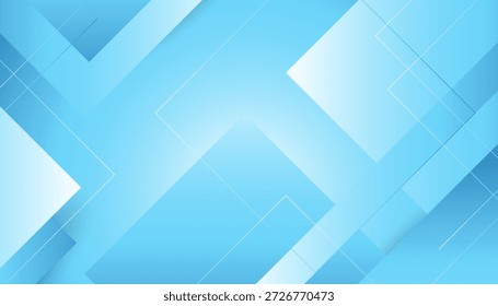 Fondo geométrico azul Abstractas con Formas transparentes superpuestas
