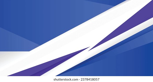 Fondo geométrico azul abstracto. gradación de color suave. ilustración vectorial del concepto de banners dinámicos y deportivos