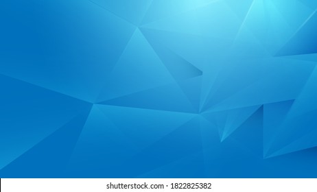 Abstract blue geometric background. Technology Hi-tech futuristic digital and Healthcare concept. Vector illustration