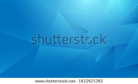 Abstract blue geometric background. Technology Hi-tech futuristic digital and Healthcare concept. Vector illustration