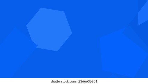 abstract blue geometric background for template