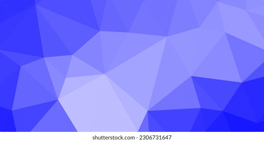 abstract blue geometric background with triangles
