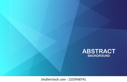 Abstract blue geometric background. Vector illustration