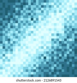 Abstract blue geometric background - vector