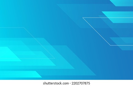 Abstract Blue Geometric Background Vector Illustration Stock Vector ...