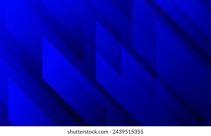 Abstract blue geometric background. Vector illustration
