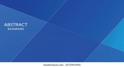 Abstract blue geometric background. Vector illustration EPS 10