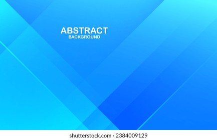 Abstract blue geometric banner background. Dynamic shapes composition. Vector illustration