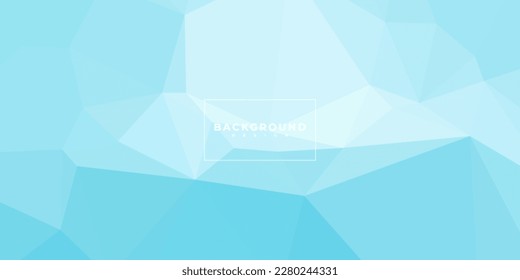 abstract blue geometric colorful background with triangle shapes. vector illustration. template.
