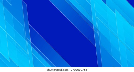 Abstract blue geometric design background. Elegant Vector illustration