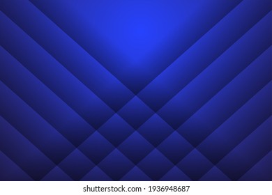 Abstract Blue Geometric Diagonal Lines Background Vector