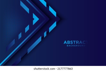 	
Abstrakter, blauer, geometrischer Hintergrund der Overlay-Ebene.