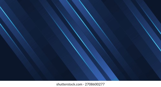 Fundo abstrato da camada de sobreposição diagonal geométrica azul. Você pode usar para anúncio, cartaz, modelo, apresentação comercial.