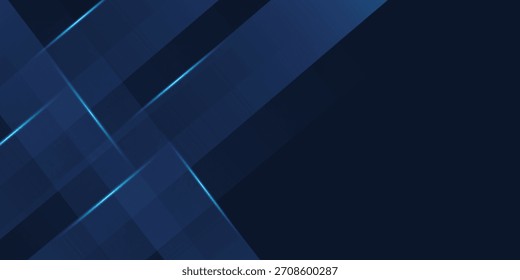 Fondo de capa de superposición diagonal geométrica azul Abstractas. Se puede utilizar para el anuncio, cartel, Plantilla, presentación de negocios. 