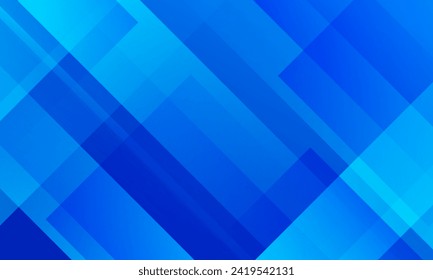 Abstract blue geometric gradient background. Vector illustration