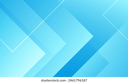 Abstract blue geometric gradient background design. Vector illustration