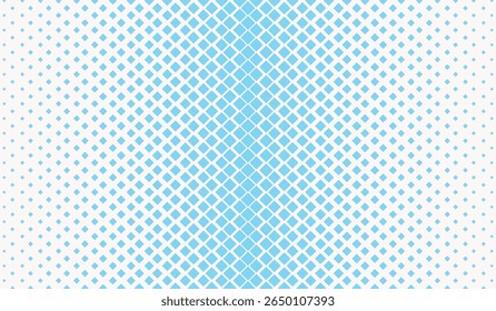 Abstract blue geometric hipster fashion design print halftone triangle pattern modern Texture. Vector illustration.