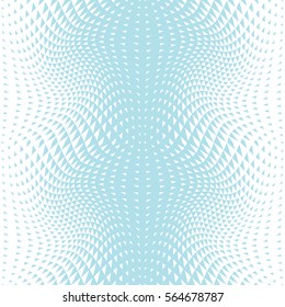 Abstract blue geometric hipster fashion design print halftone triangle pattern