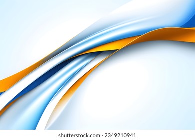 Abstract blue geometric. Isolate on white background. Vector illustration.