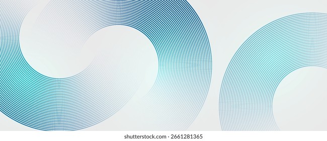 Líneas geométricas azules Abstractas sobre fondo gris. Diseño moderno de la Ilustración vectorial, fondo abstracto.