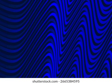 	
Abstract blue geometric lines on blue background. Modern shiny gradient blue futuristic pattern. Futuristic technology concept, suitable for covers, posters, banners, flyers, websites, etc.	
