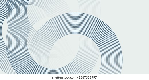 Abstract blue geometric lines on grey background. Modern vector illustration design
