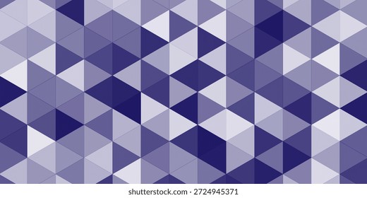 Ilustración vectorial moderna geométrica azul Abstractas de los triángulos que se superponen en el fondo blanco para la tecnología del negocio, presentación, Plantilla de la cubierta del App